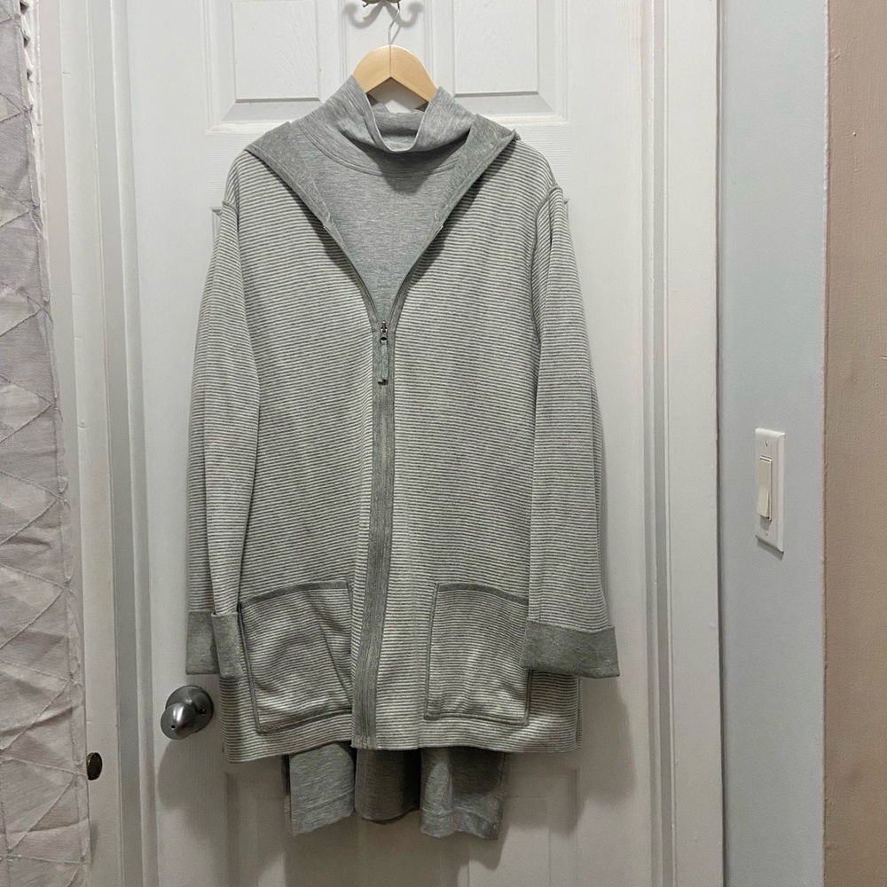 JJill Sweater Jacket Reversible XL